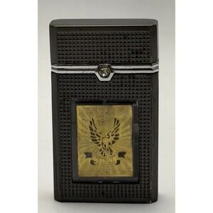 Vintage Cigarette lighter Gold Eagle Design